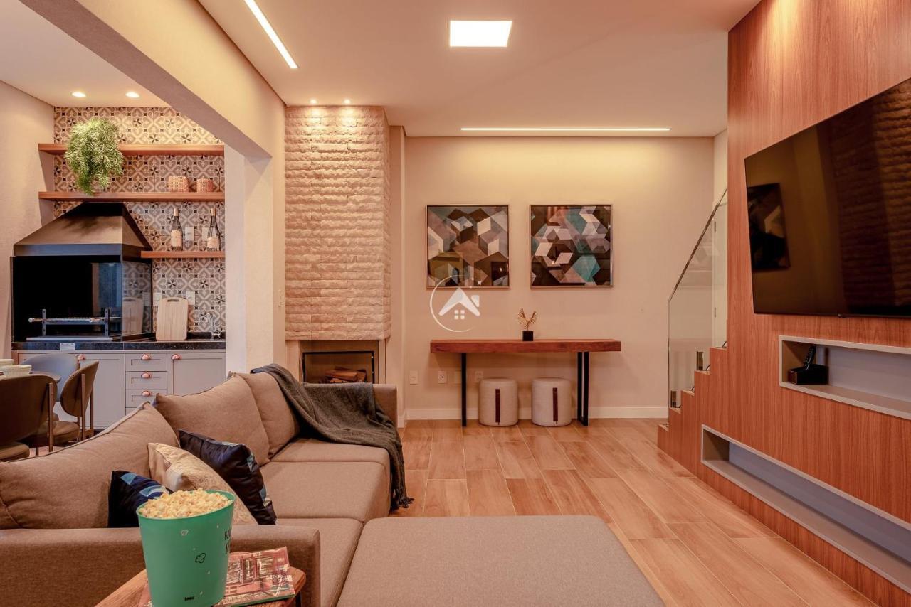 Moderna Cobertura Duplex Com 4 Suites Em Condominio Com Lazer Completo - Кампус-ду-Жордау Экстерьер фото