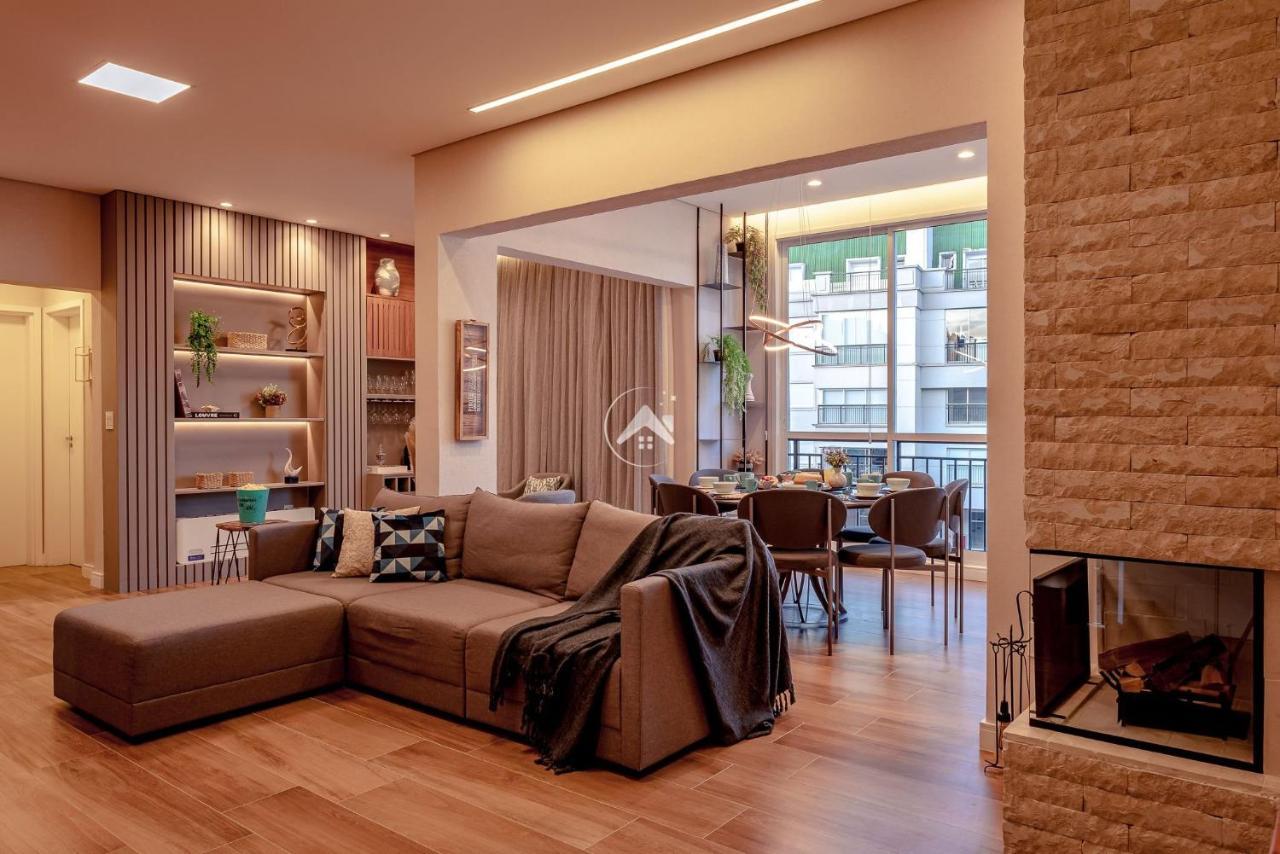 Moderna Cobertura Duplex Com 4 Suites Em Condominio Com Lazer Completo - Кампус-ду-Жордау Экстерьер фото